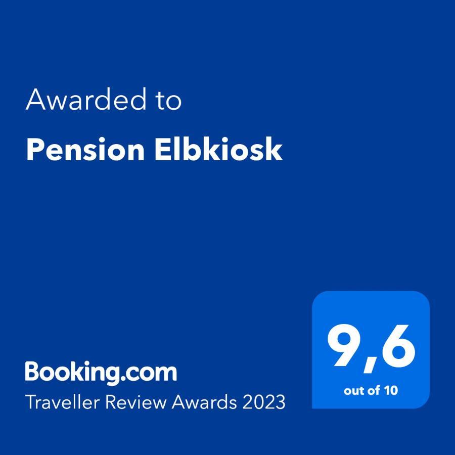 Pension Elbkiosk Kleinzadel Extérieur photo