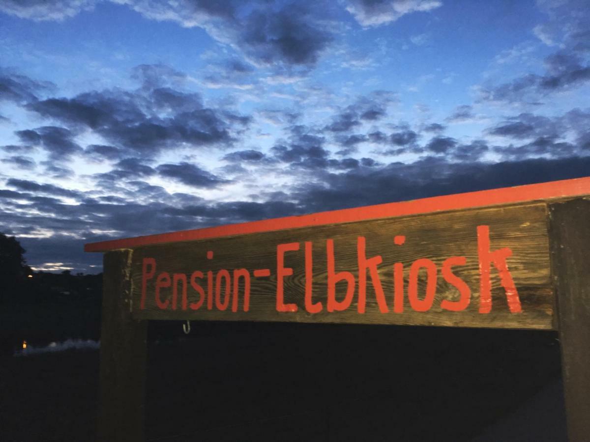 Pension Elbkiosk Kleinzadel Extérieur photo